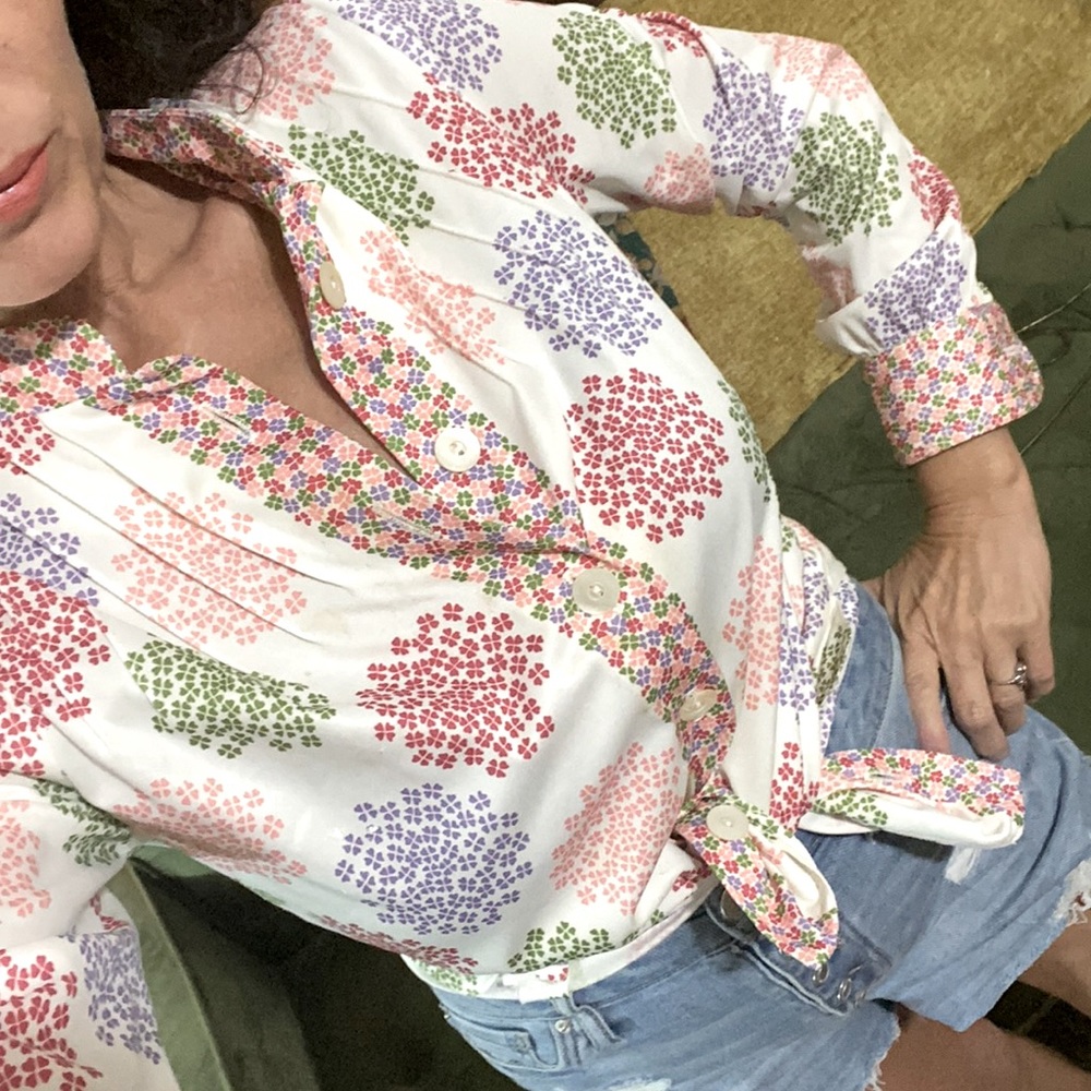 Vintage Floral Button Shirt
